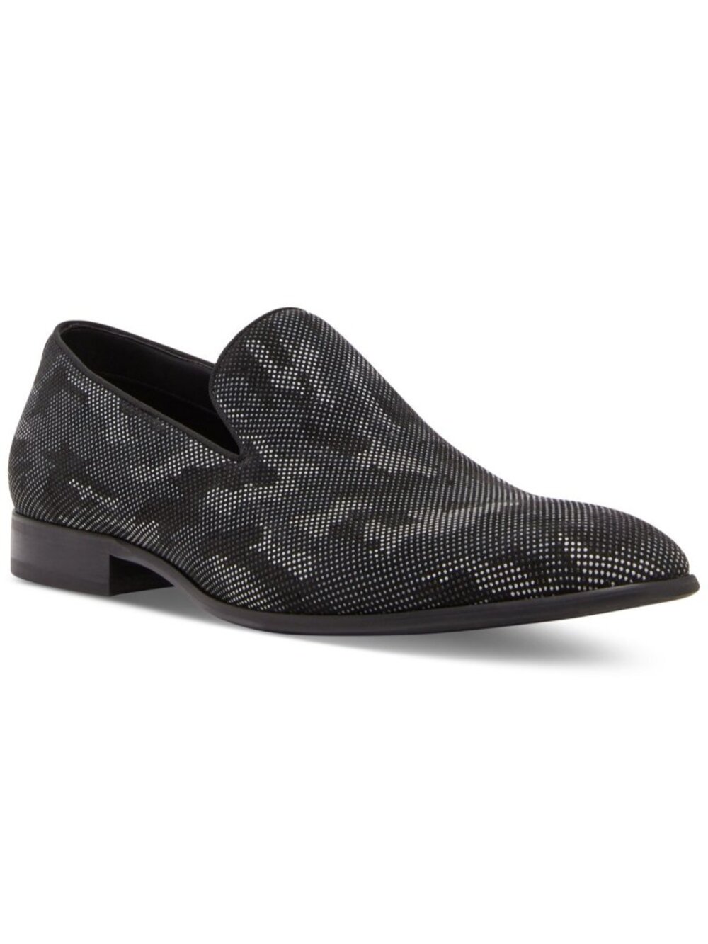 Steve Madden Men's June Camo-Print Slippers Smoking Como Grey Size 9M